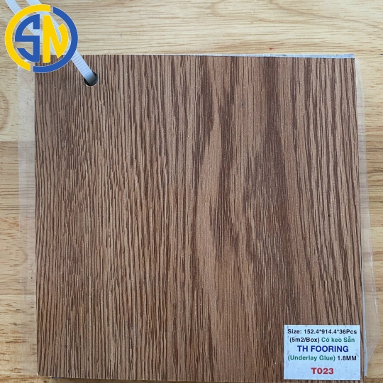 Sàn Nhựa Giả Gỗ 023