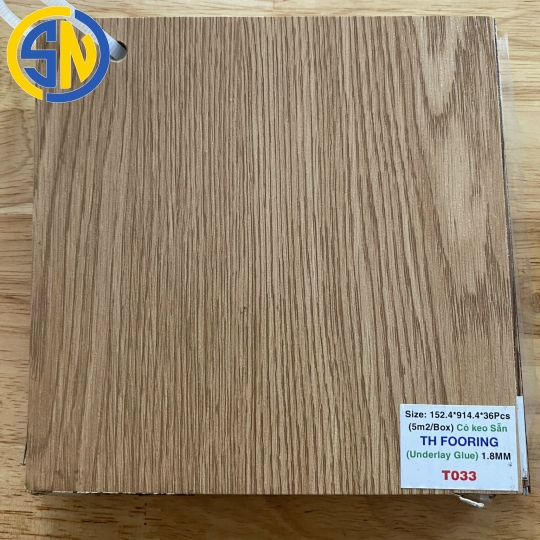 Sàn Nhựa Giả Gỗ 033